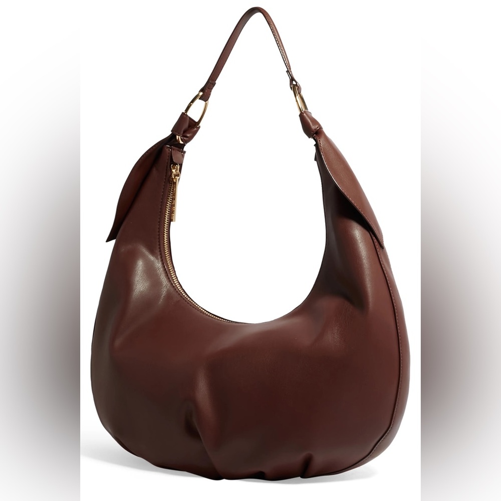 Dark brown Hobo bag